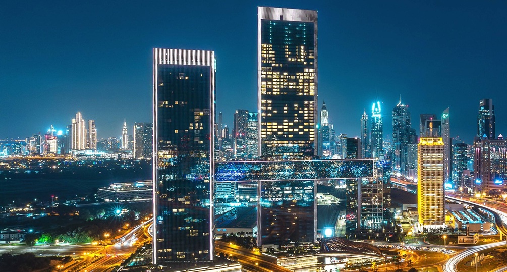 برج ذا لينك حيث مقر مؤسسة دبي للاستثمارات الحكومية 