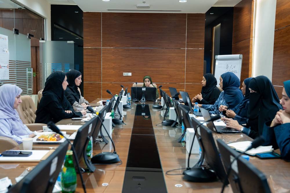 مجلس سيدات أعمال عجمان خلال الاجتماع