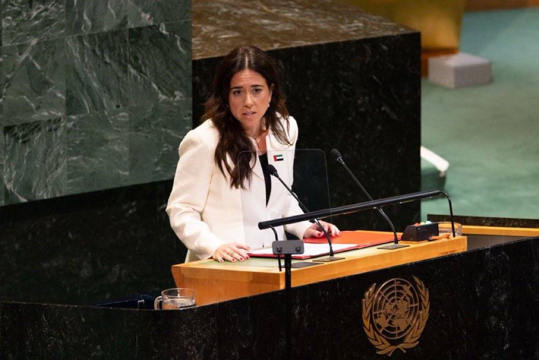 الإمارات تؤكد مركزية حل الدولتين وتدعو لوقف إطلاق نار فوري في غزة