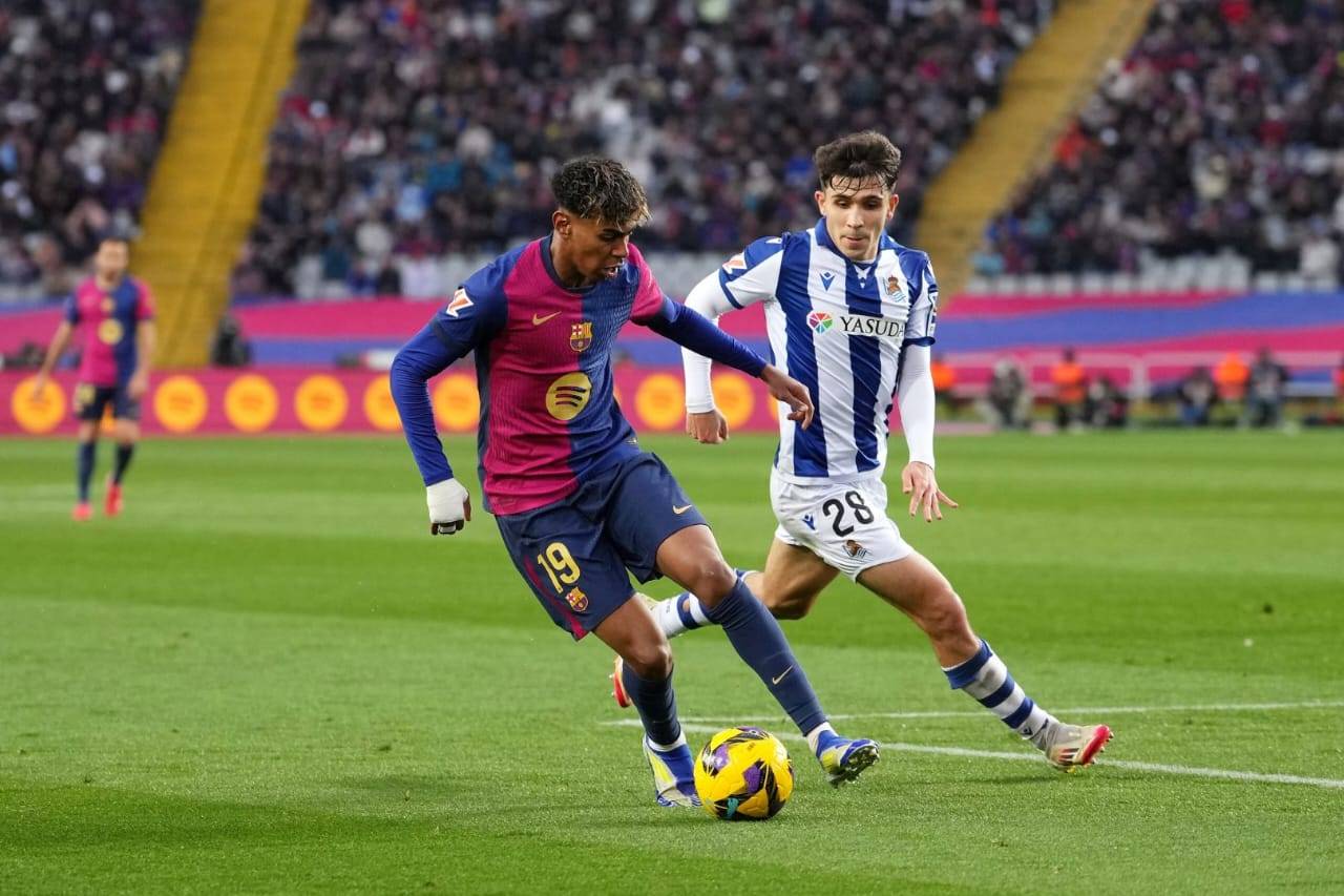 كيفية مشاهدة مباراة برشلونة وريال سوسيداد بث مباشر في الدوري الإسباني