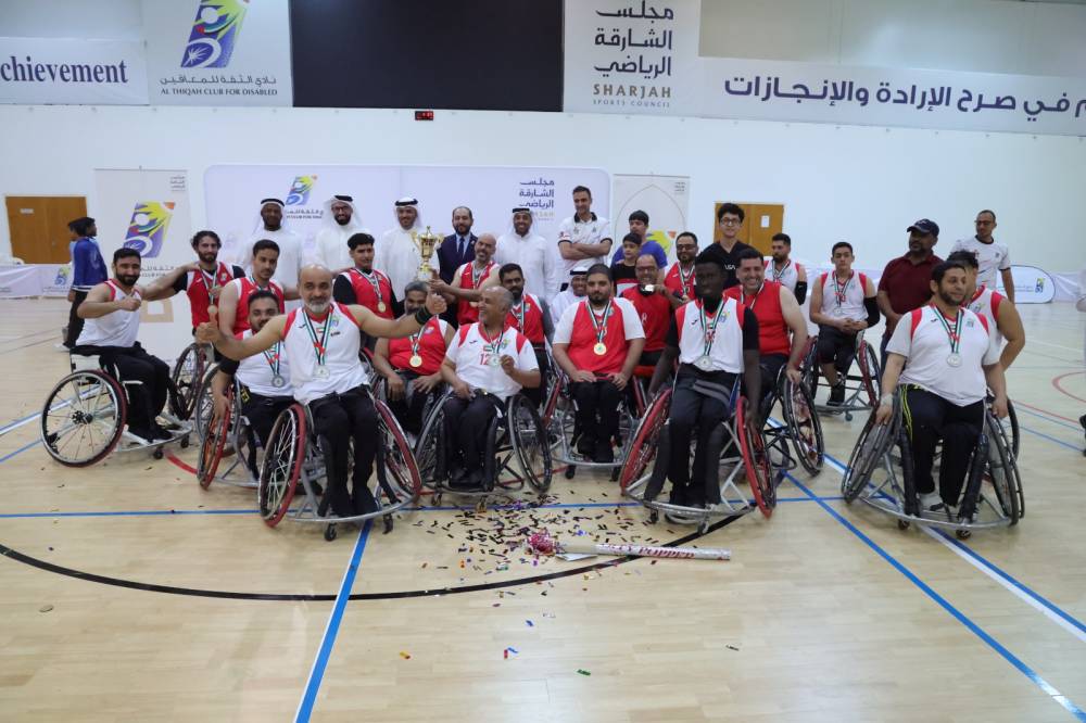 «الثقة للمعاقين» يتوّج ببطولة سلة الكراسي المتحركة