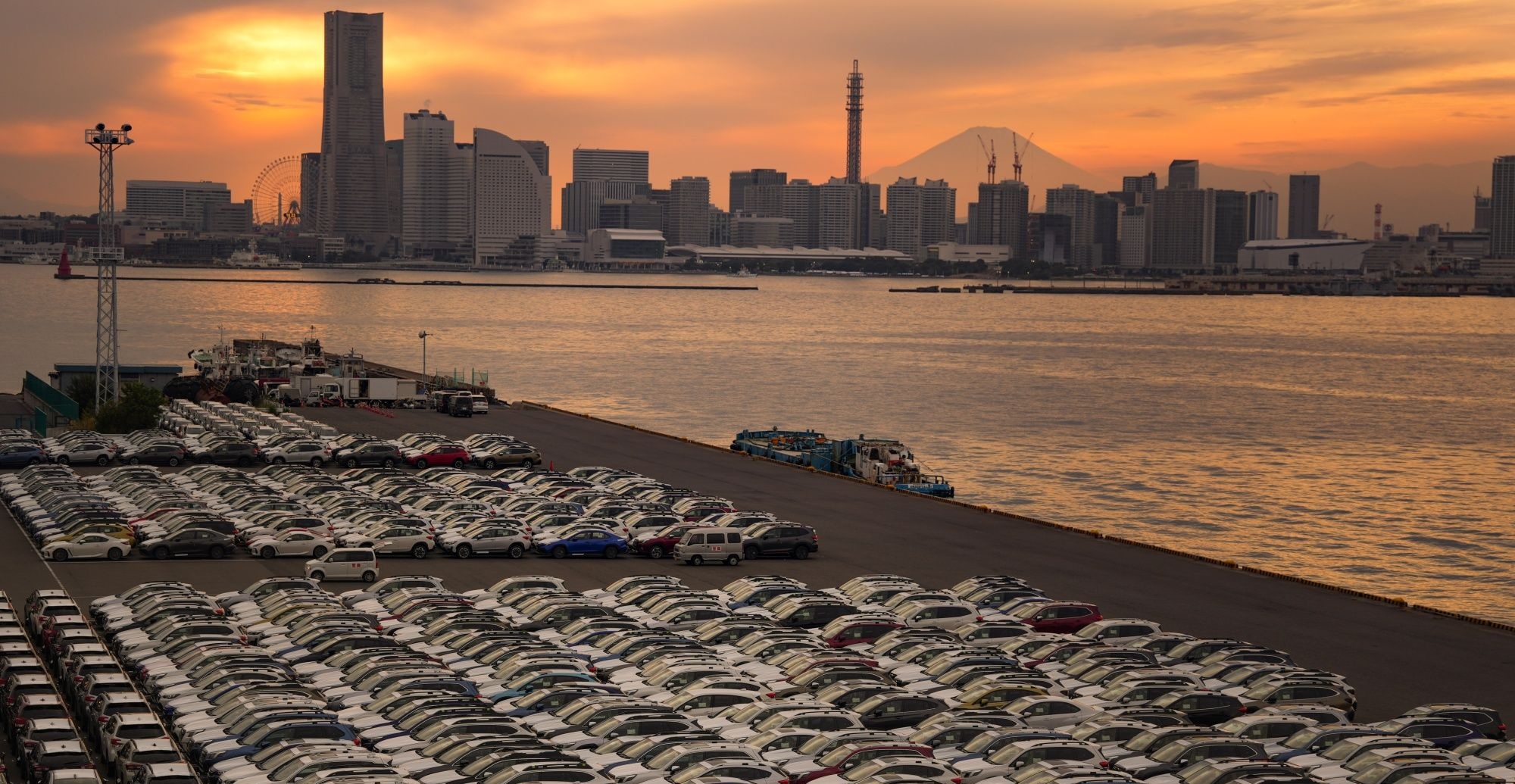 سيارات سوبارو معدة للتصدير