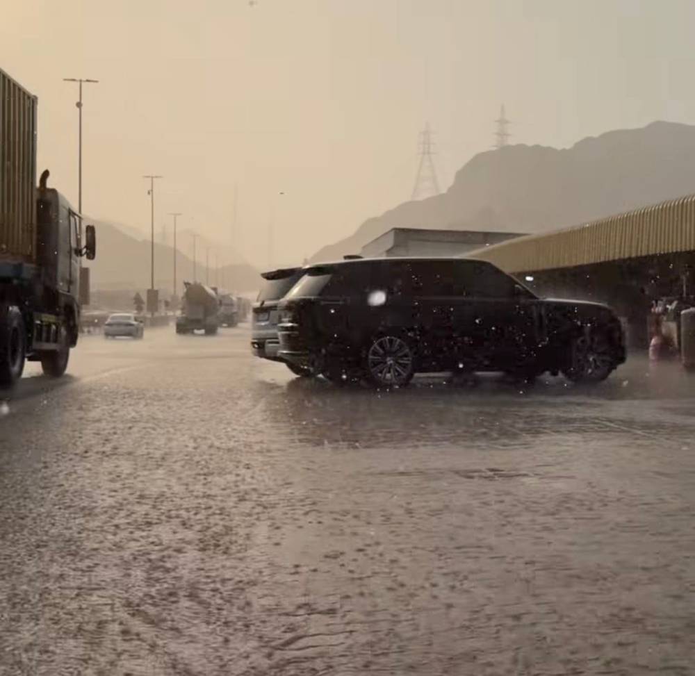 أمطار غزيرة على مسافي