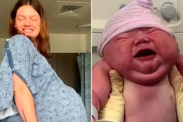 كأنه رجل بالغ.. أمريكية تلد طفلاً يحطم الأرقام القياسية