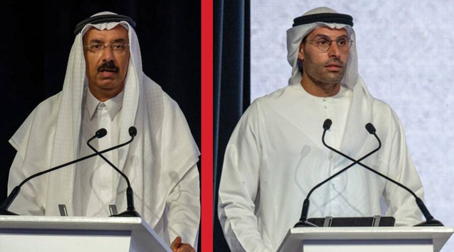 محمد خليفة المبارك ومحمد المر