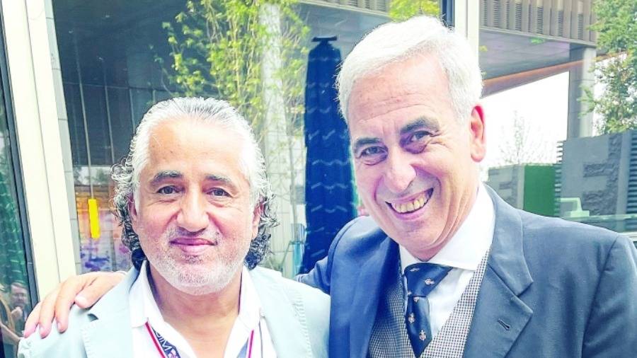 أحمد الحوسني ورافاييل شيولي 