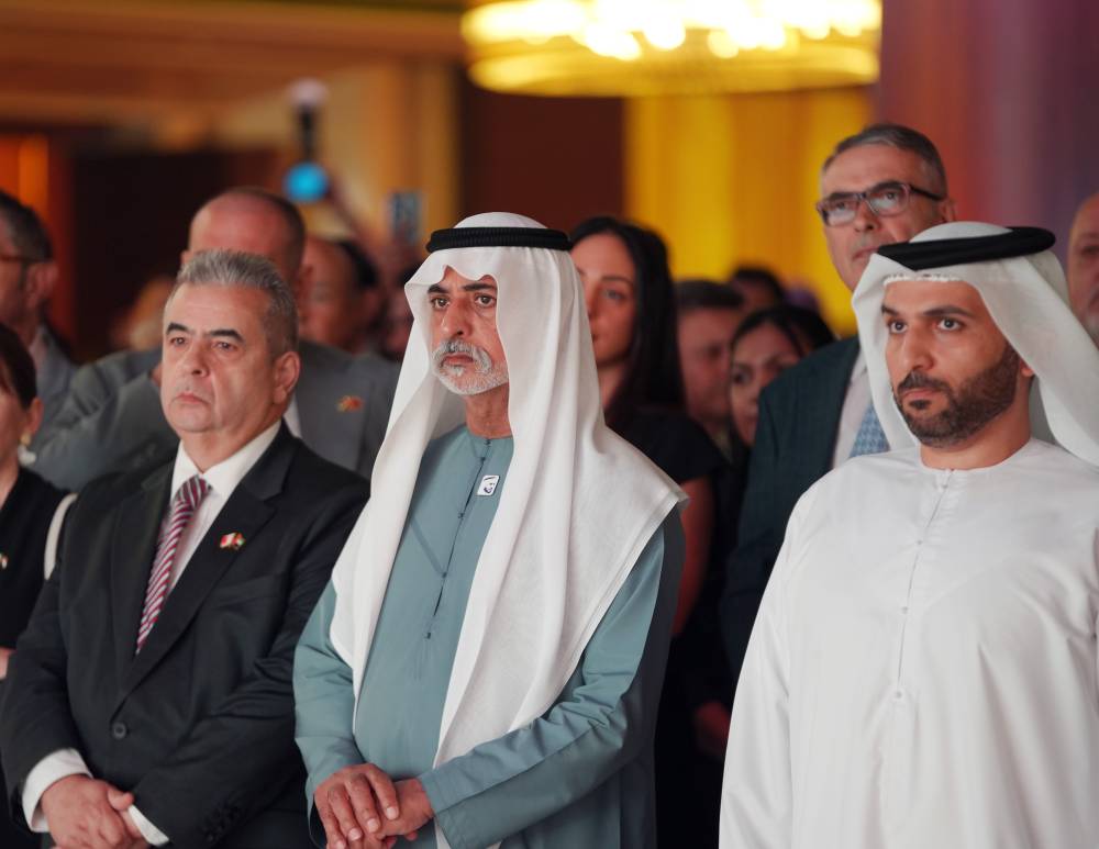 نهيان بن مبارك يحضر حفل سفارة مالطا باليوم الوطني