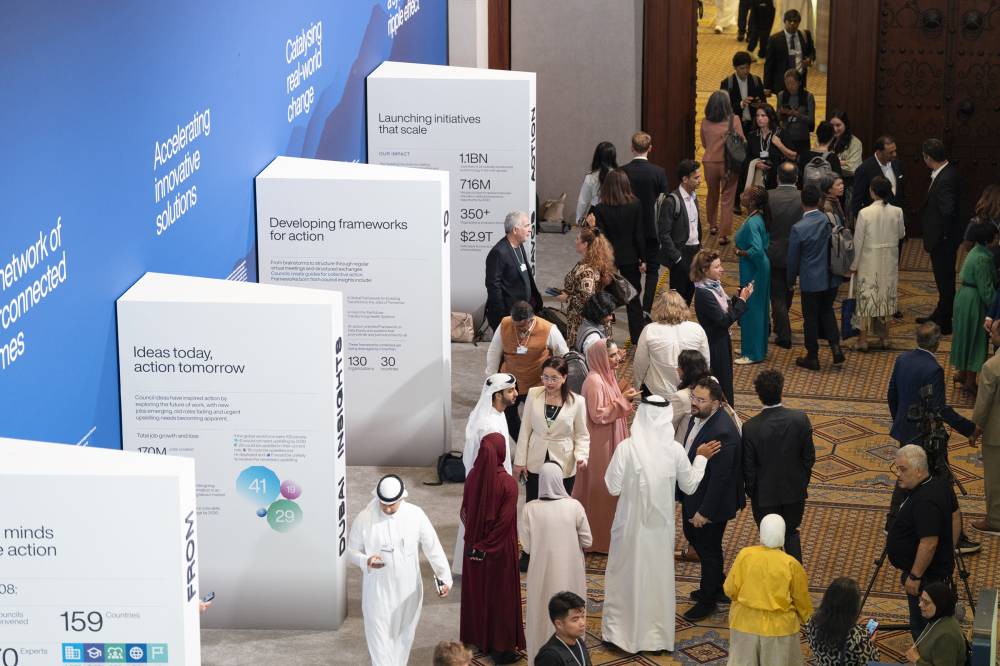 جانب من فعاليات مجالس المستقبل العالمية (1 )