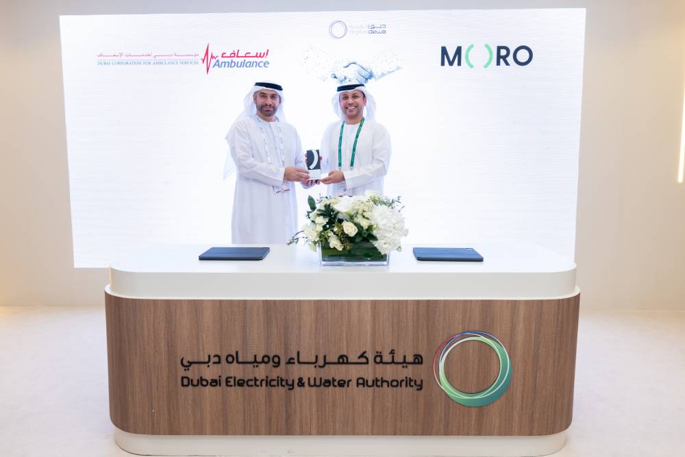 «مورو» و«دبي لخدمات الإسعاف» تتعاونان لتعزيز القدرات الرقمية