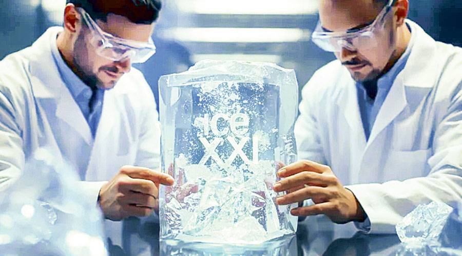 شكل جديد من الجليد