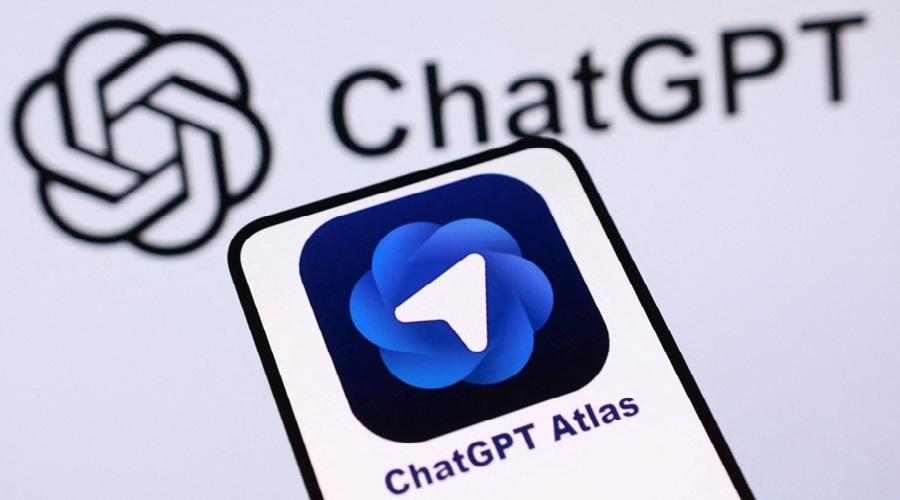 شعار المتصفح أطلس تشات جي بي تي