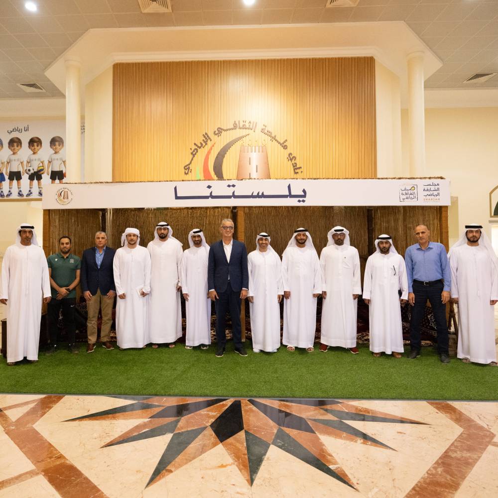 «الشارقة الرياضي» يبحث تطوير منظومة الألعاب في مليحة