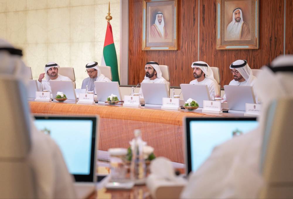 برئاسة محمد بن راشد مجلس الوزراء يعتمد الميزانية العامة للاتحاد للسنة المالية 2026