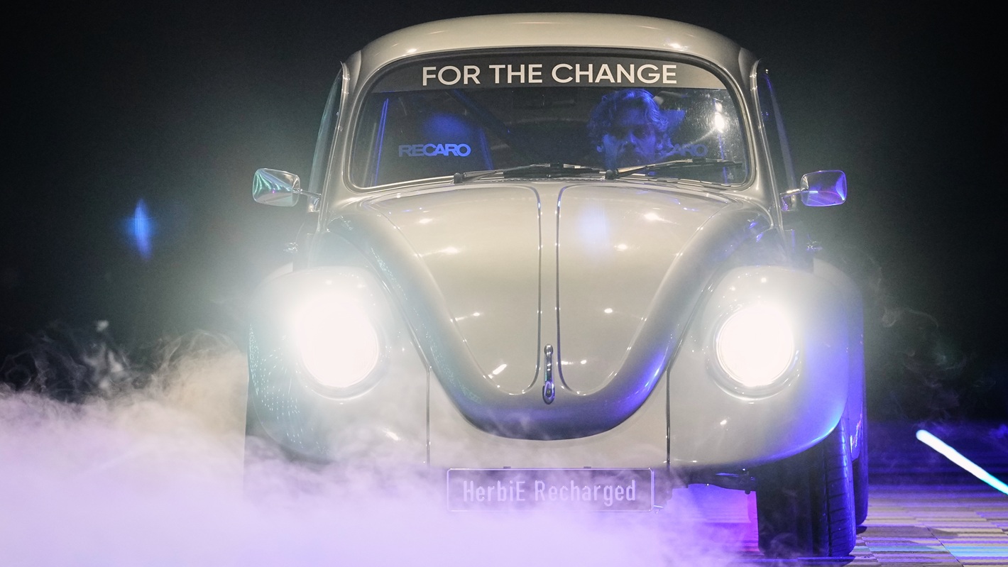 عراقة فولكسفاغن تبقة في سيارة البيتلز