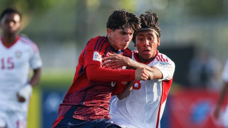 «أبيض الناشئين» يدشن المونديال بالتعادل مع كوستاريكا