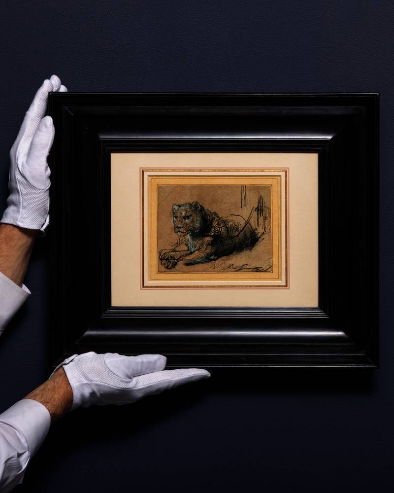 «سوذبيز» تعرض «الأسد الشاب يستريح» في مزاد