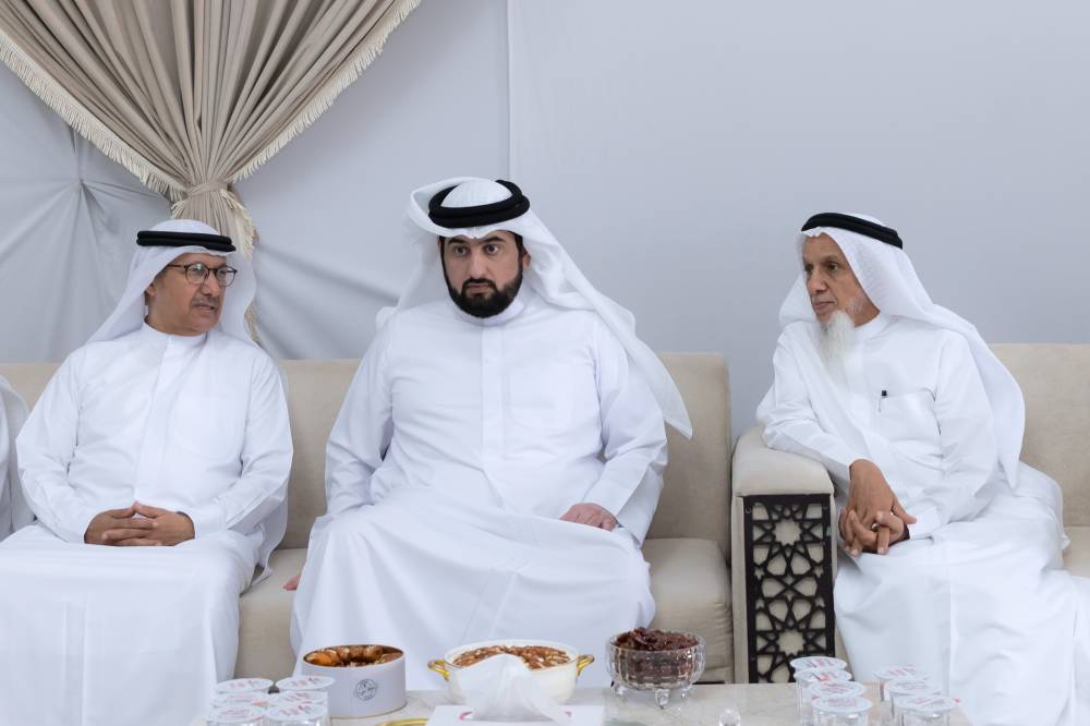 أحمد بن محمد يعزي في وفاة محمد مبارك بن خرباش