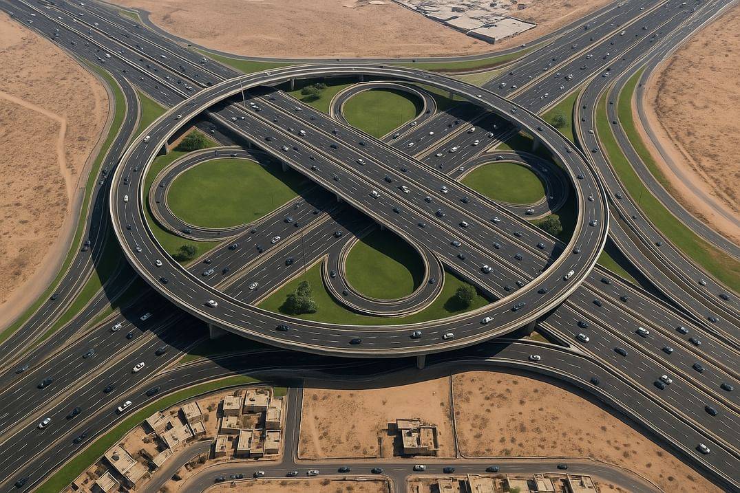 قريباً.. المحور الاتحادي الرابع لتخفيض الازدحام المروري في الإمارات