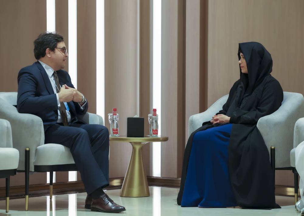 لطيفة بنت محمد تبحث مع وزير الثقافة المصري تعزيز التعاون الثقافي