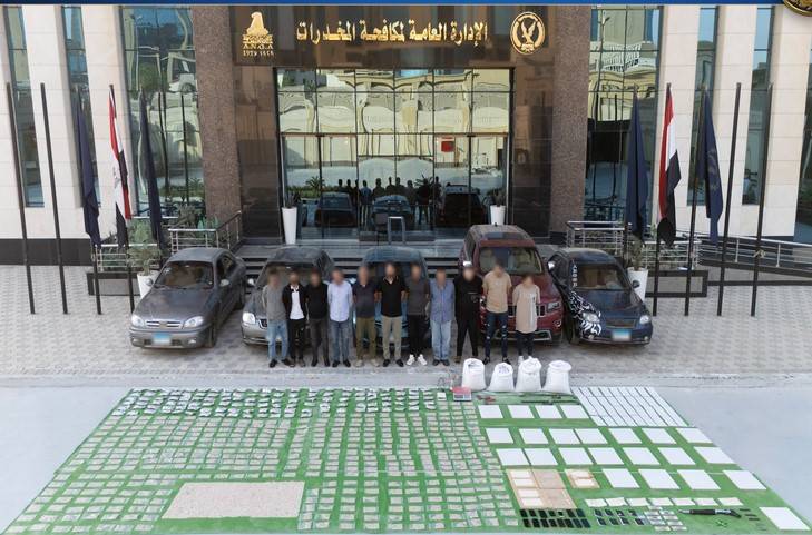 الشرطة المصرية تحبط تهريب 900 ألف قرص كبتاجون بـ 2.7 مليار