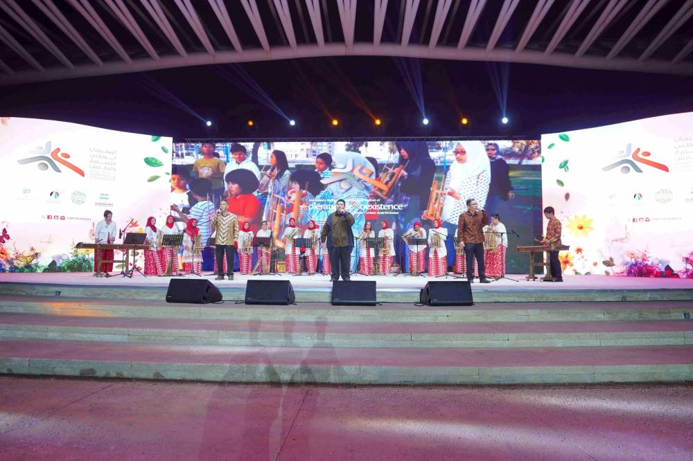 العروض الموسيقية والتراثية بالمهرجان الوطني للتسامح تستقطب الجمهور