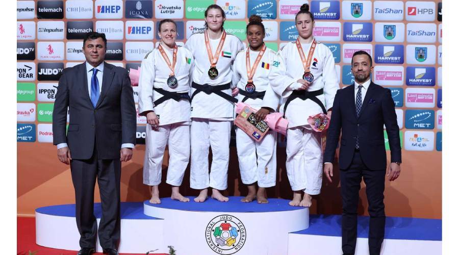 الإمارات تحصد ذهبية «جراند بري» للجودو في زغرب