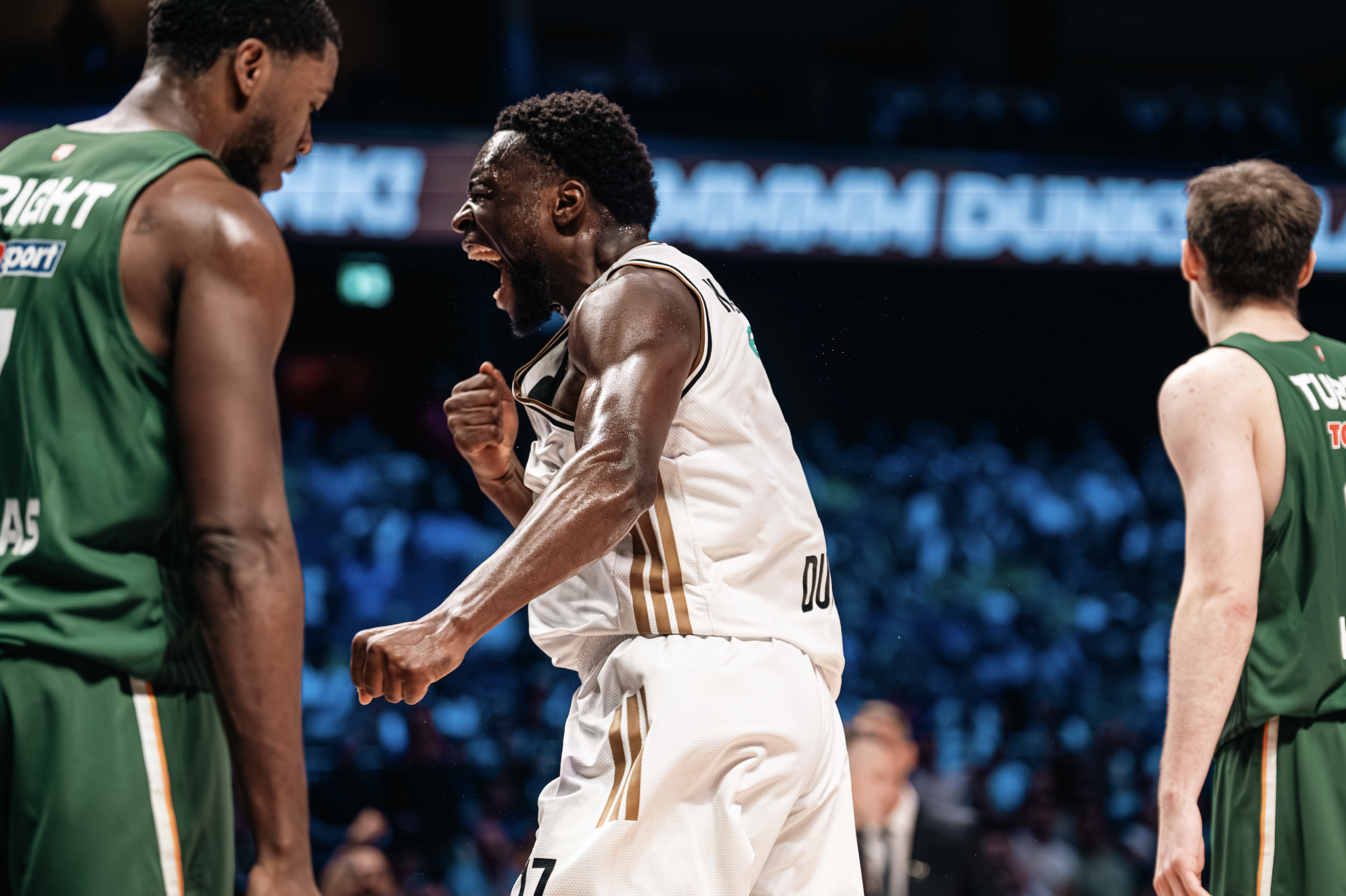 من منافسات المباراة