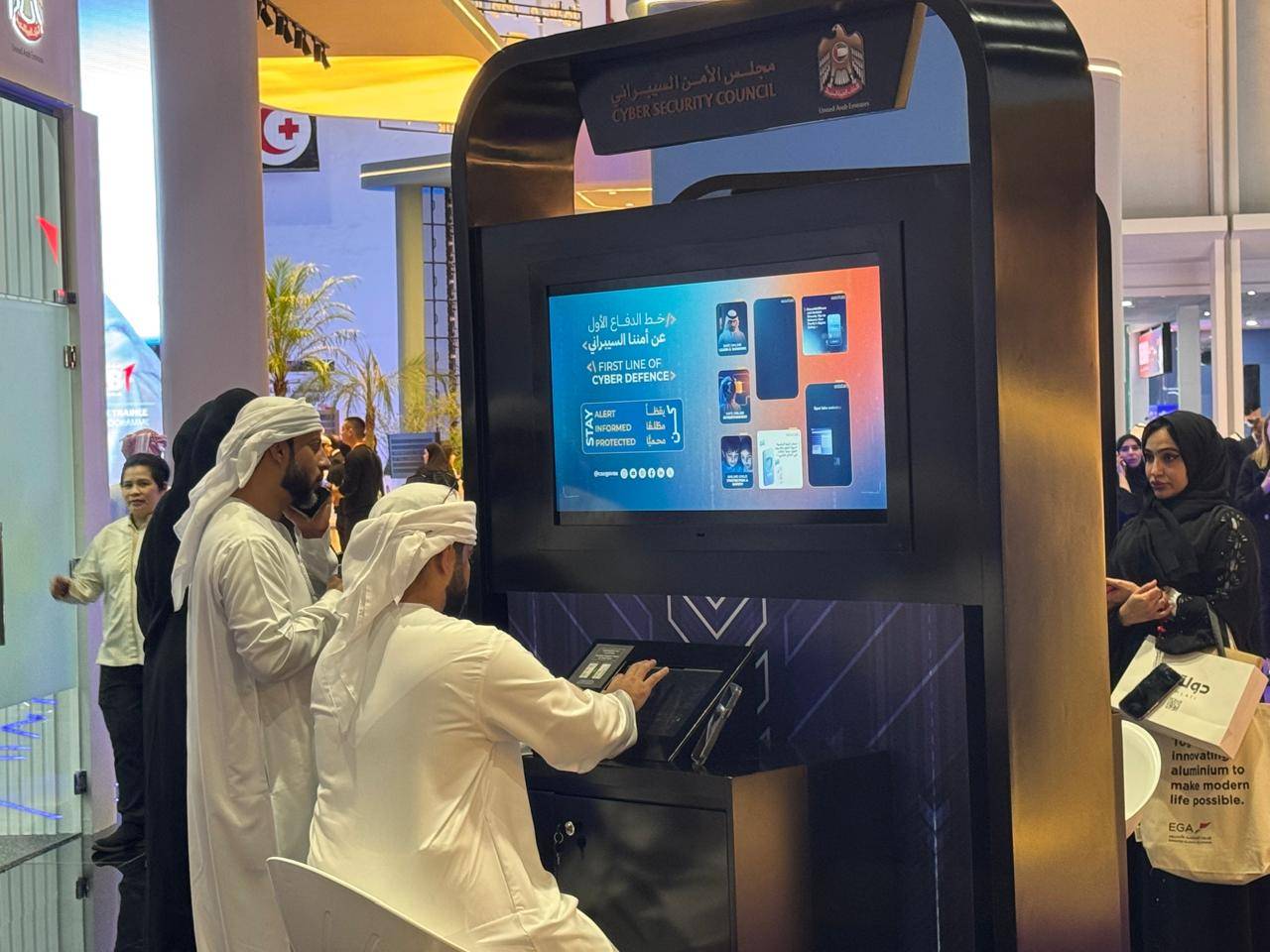 من أجنحة المعرض 