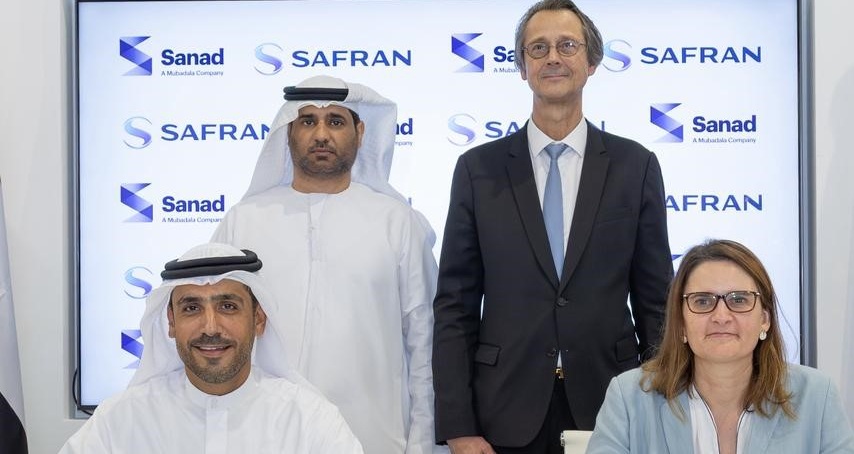 سند توقع عقد تصميم وإنشاء خليتي اختبار للمحركات في مدينة العين