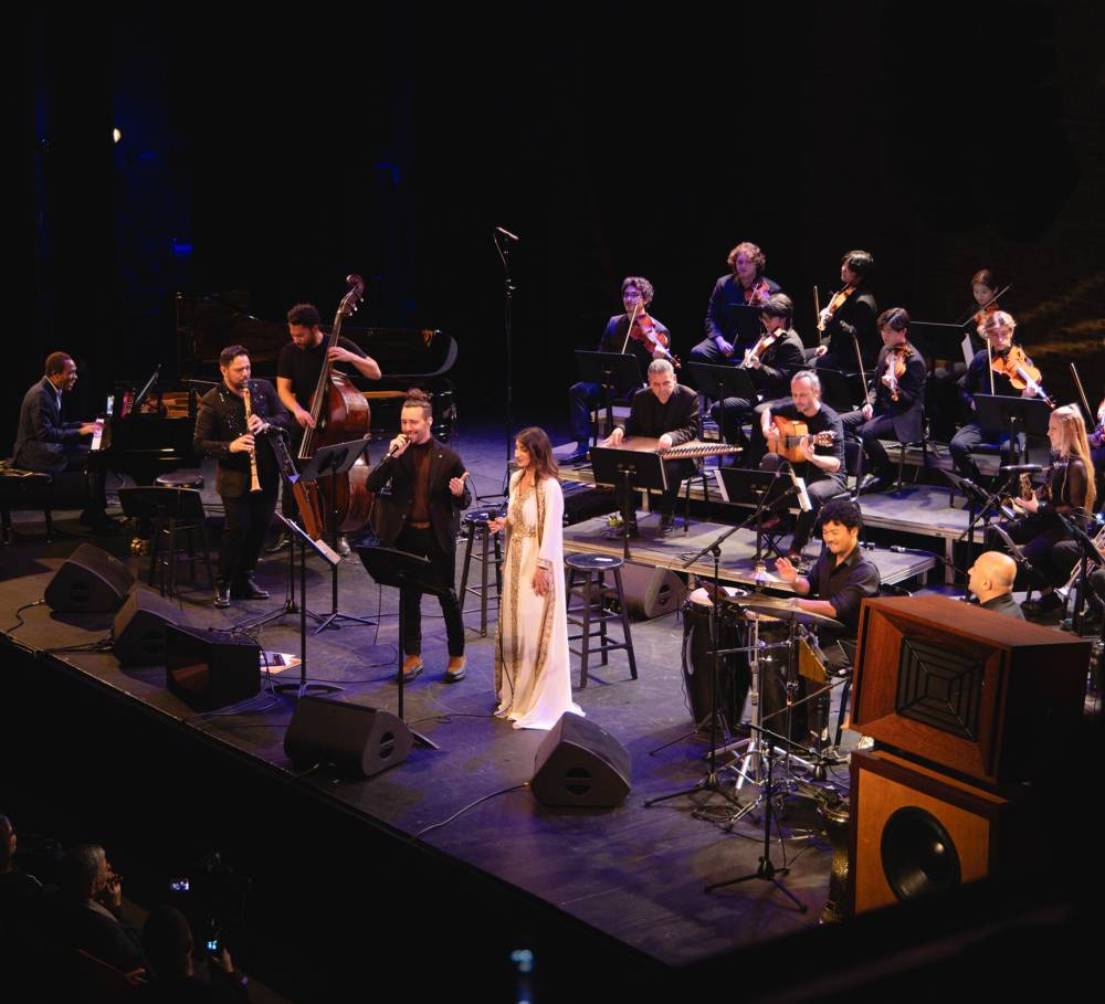 عرض موسيقي في المهرجان