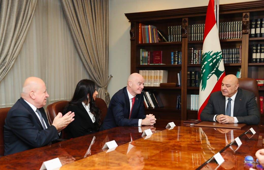 إنفانتينو: أنا لبناني من سنوات طويلة.. وسنبني ملعباً عالمياً في بيروت