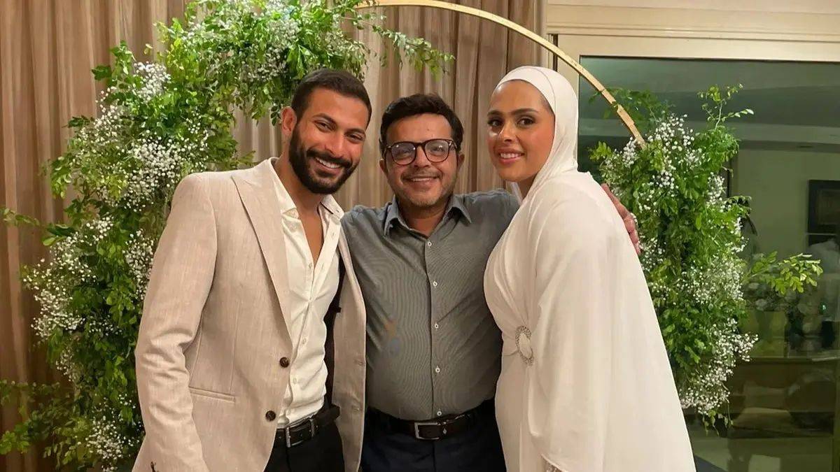 من هو حازم الدباح؟ كواليس مثيرة عن عريس ابنة محمد هنيدي وطبيعة عمله