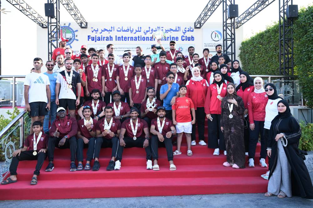 «تجديف» الحمرية بطلاً للجولة الرابعة من بطولة الإمارات