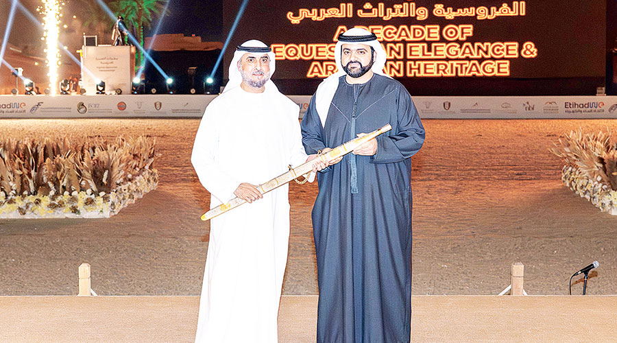 محمد بن حمد يشهد ختام بطولة الفجيرة الدولية للخيل العربي
