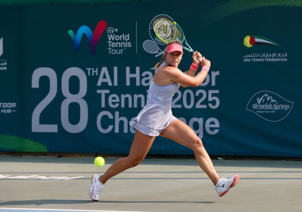 دالما جالفي تودع بطولة الحبتور للتنس