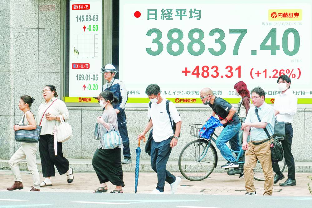 «نيكاي» يختتم التعاملات مرتفعاً بدعم أسهم التكنولوجيا