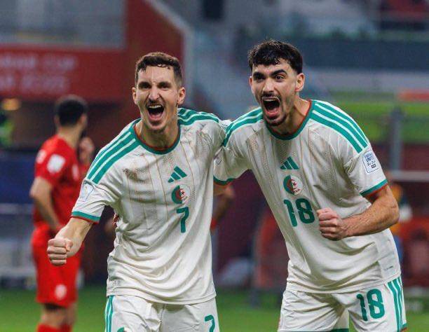 كأس العرب.. منتخب الجزائر يفوز بالخمسة على البحرين