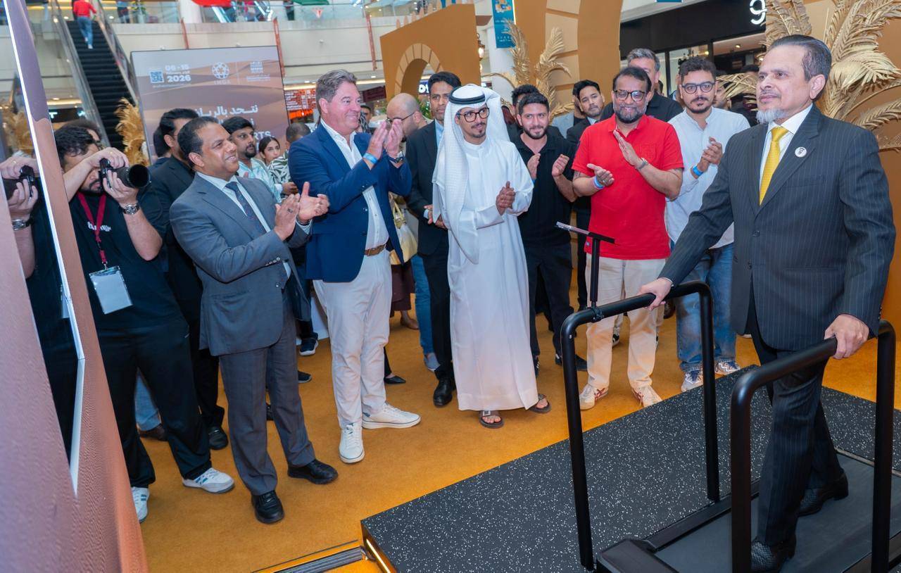 سالم العكبري يفتتح ركن التفاعل المجتمعي بحضور هولم  وروباوالا ومحمد الطاف وكومار 