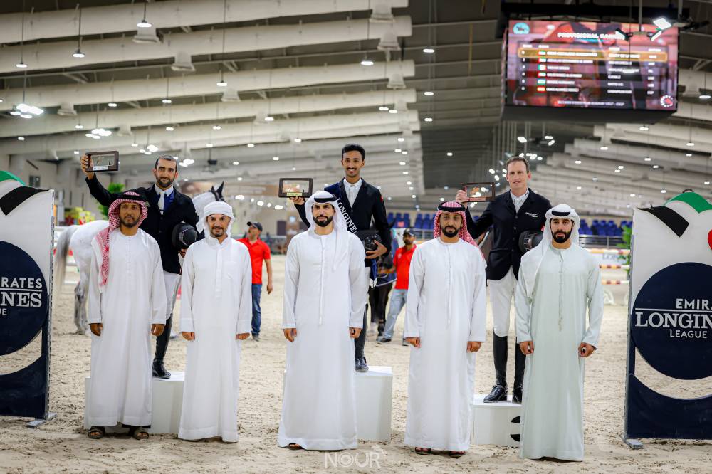 المرزوقي يفوز ببطولة بوذيب الدولية لقفز الحواجز