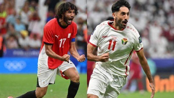 بث مباشر.. شاهد الآن مباراة الأردن ومصر في كأس العرب 2025