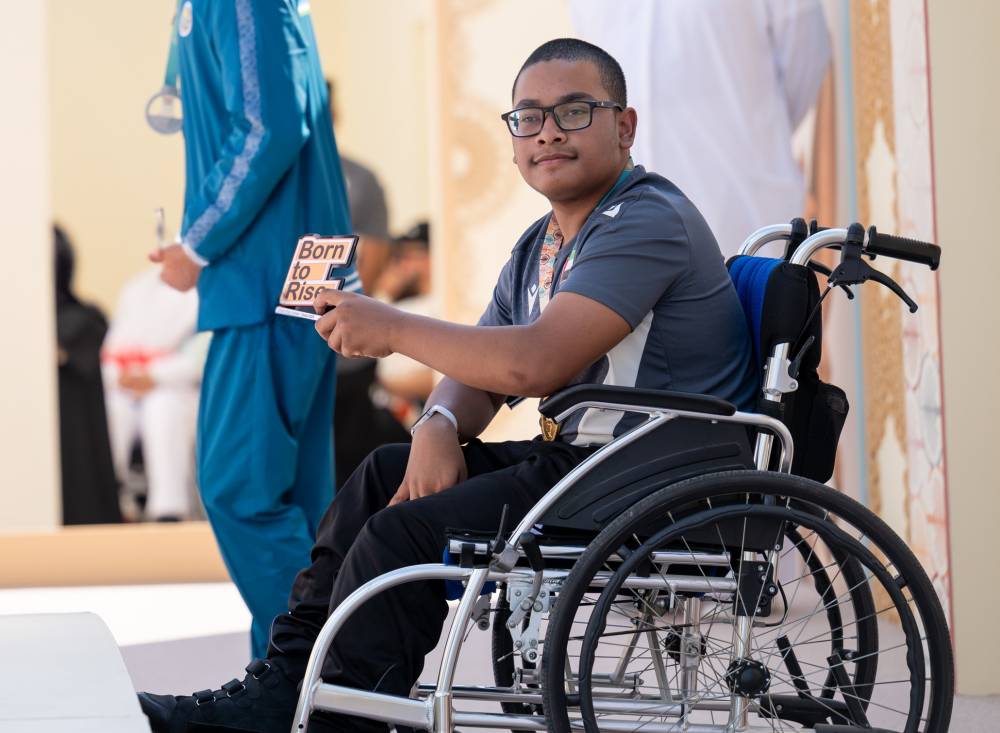 حميد البلوشي تألق في فئتين