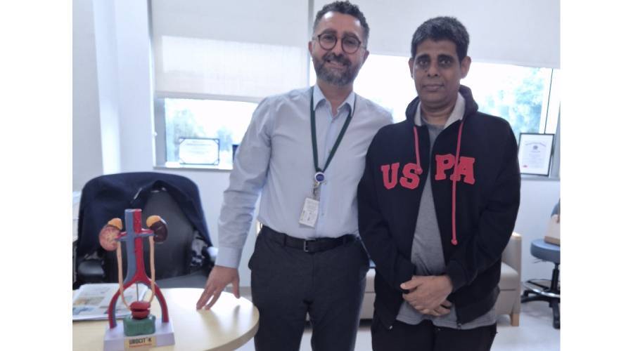 «شخبوط الطبية» تعالج مريضاً بسرطان المثانة الغازي