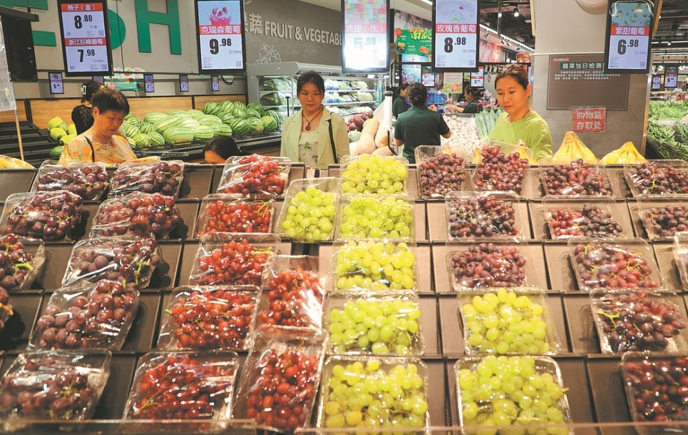 نمو مبيعات التجزئة في الصين