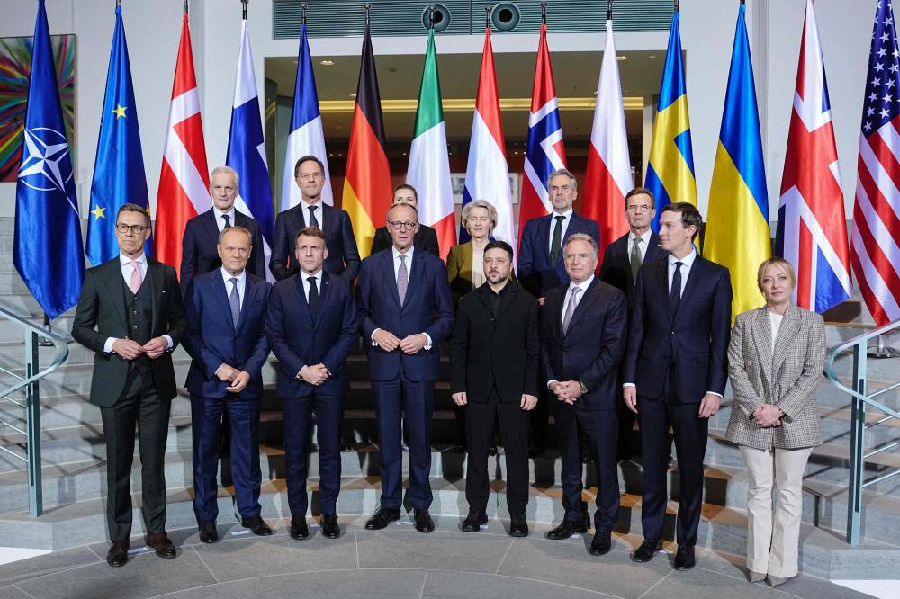 قادة أوروبا: الضمانات الأمنية لأوكرانيا يجب أن تشمل قوة حفظ السلام