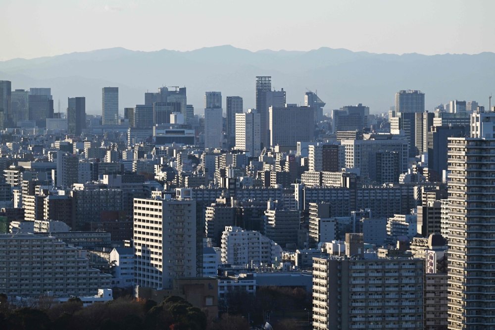 غابة من المباني في طوكيو