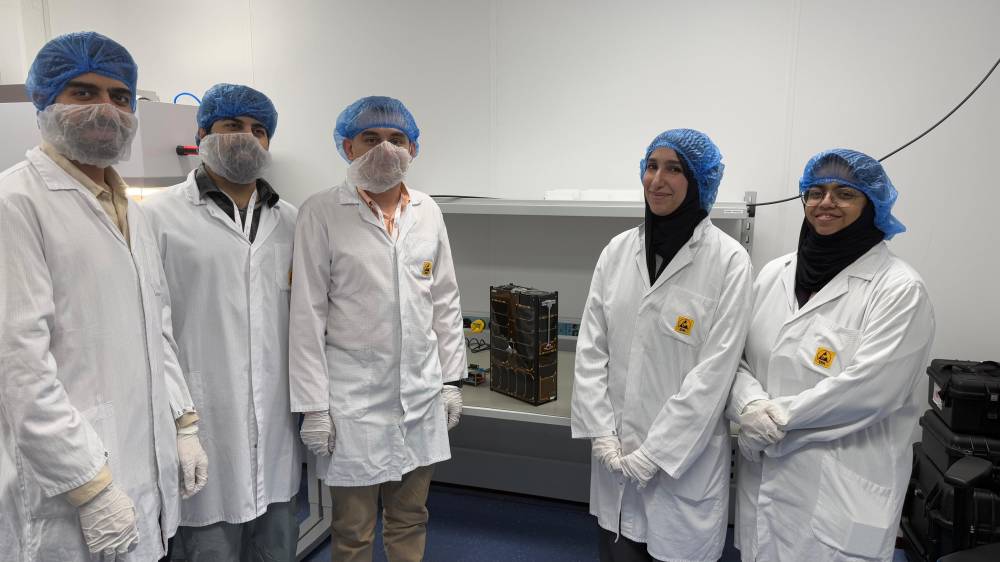 بدء مرحلة الاختبارات النهائية للقمر الصناعي «الشارقة سات ـ 2»
