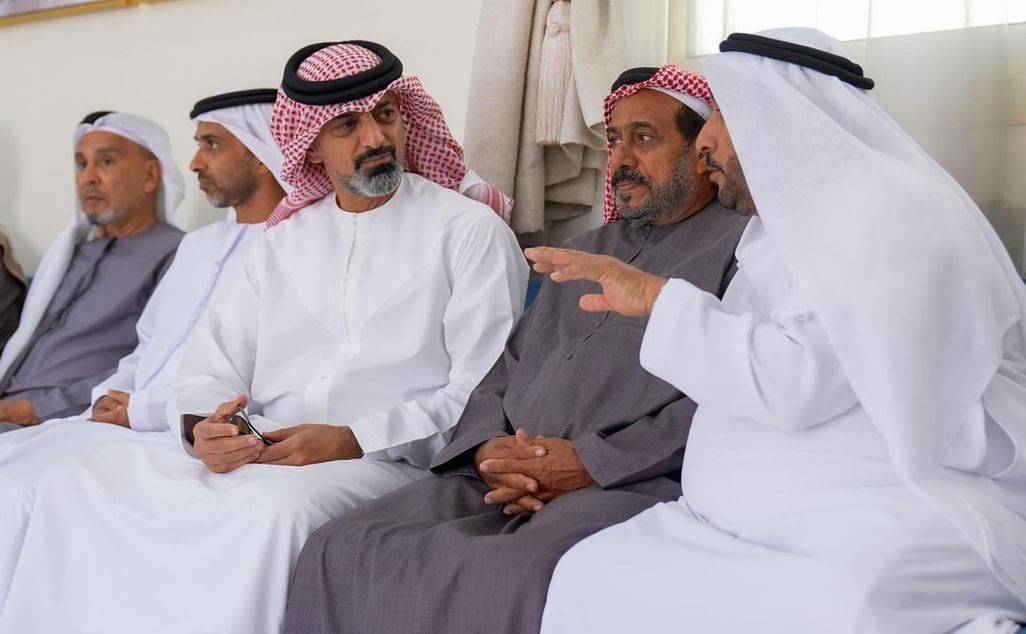 عمار بن حميد يعزي في وفاة نجمة سالم عبدالله