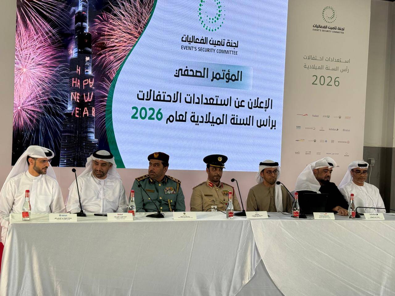 40 موقعاً للألعاب النارية باحتفالات رأس السنة في دبي