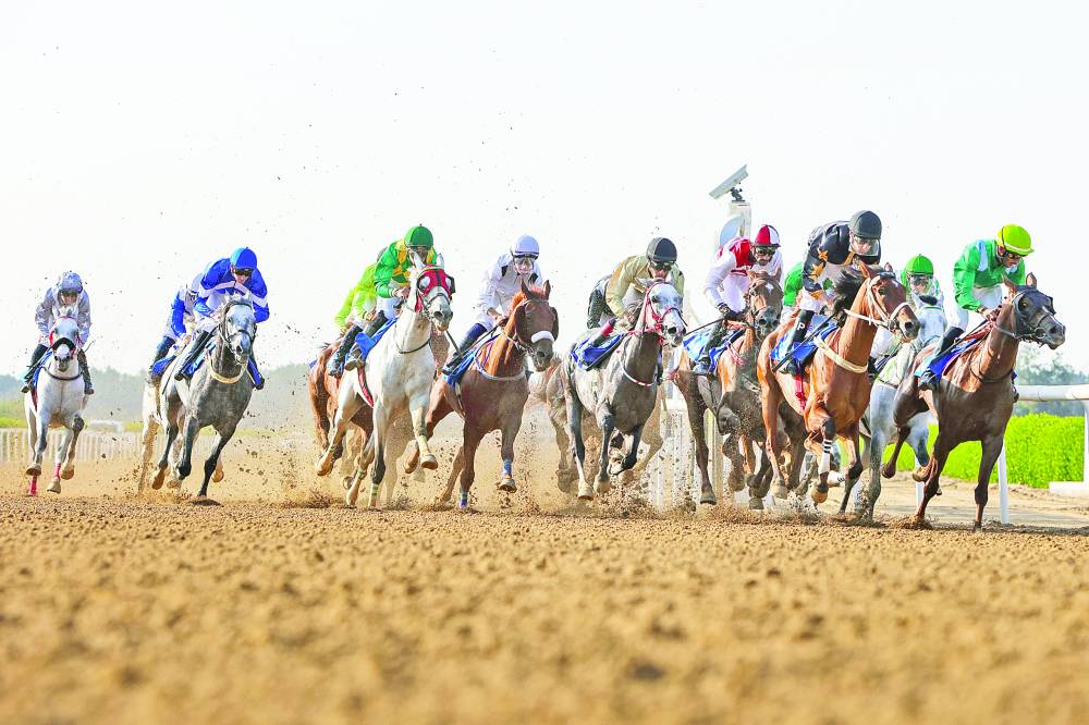 من منافسات مضمار الشارقة