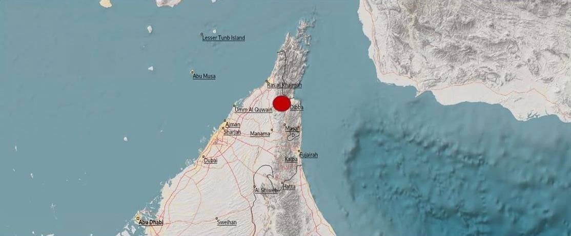 هزة بقوة 2.9 درجة بجنوب مسندم.. خفيفة في المنطقة ليس لها تأثير